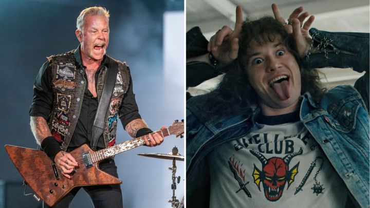 James Hetfield se disfrazó de Eddie Munson para Halloween