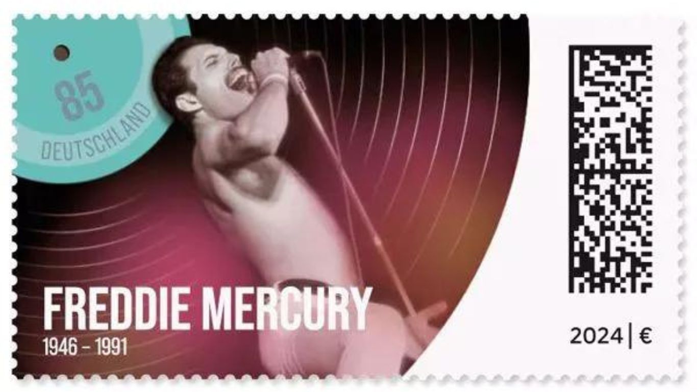 Freddie Mercury ya tiene su propio sello postal