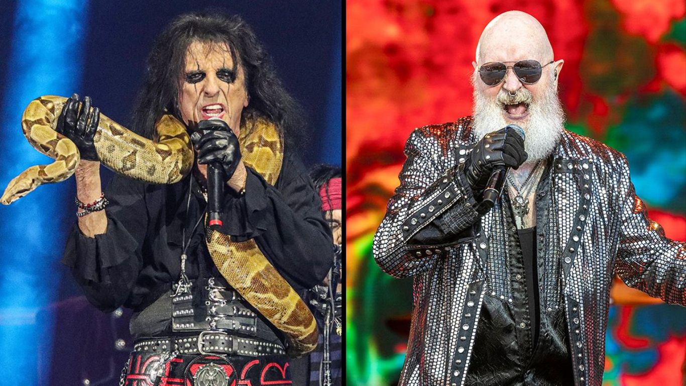 La canción navideña de Rob Halford y Alice Cooper: “My Christmas List”