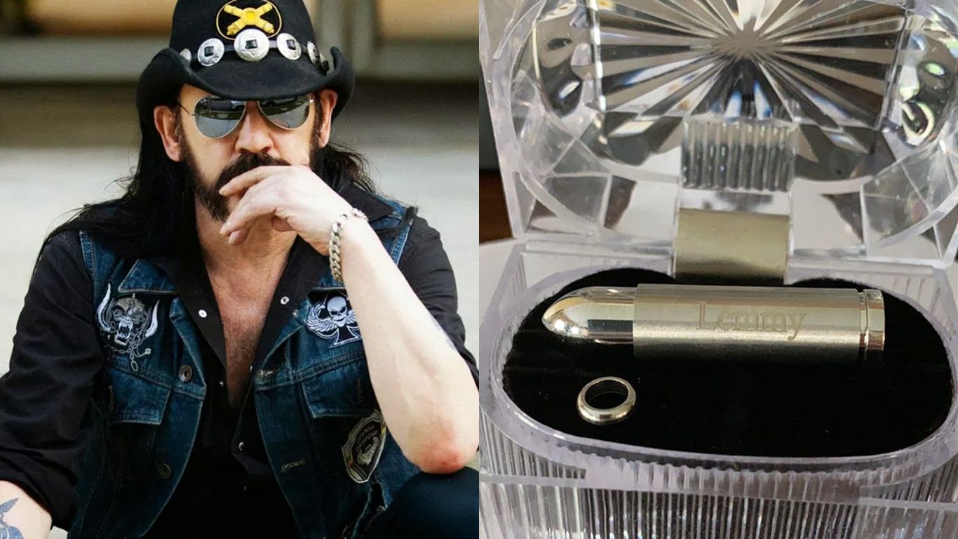 Las cenizas de Lemmy fueron repartidas dentro de balas