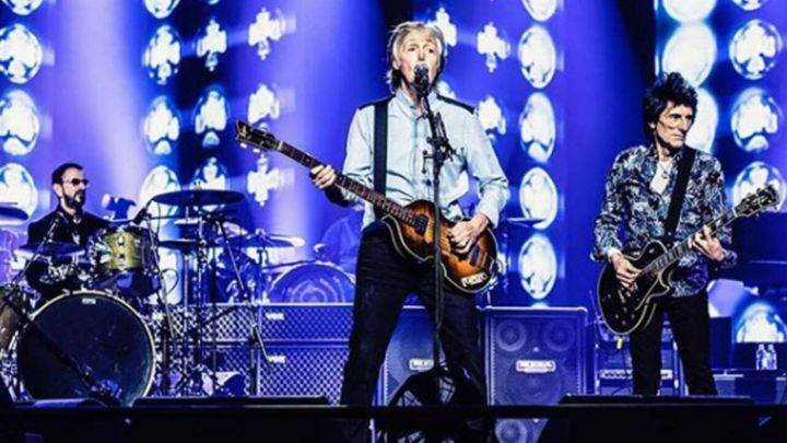 Paul McCartney invitó a tocar Ringo Starr y a Ron Wood