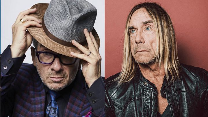 Colaboración de Iggy Pop y Elvis Costello