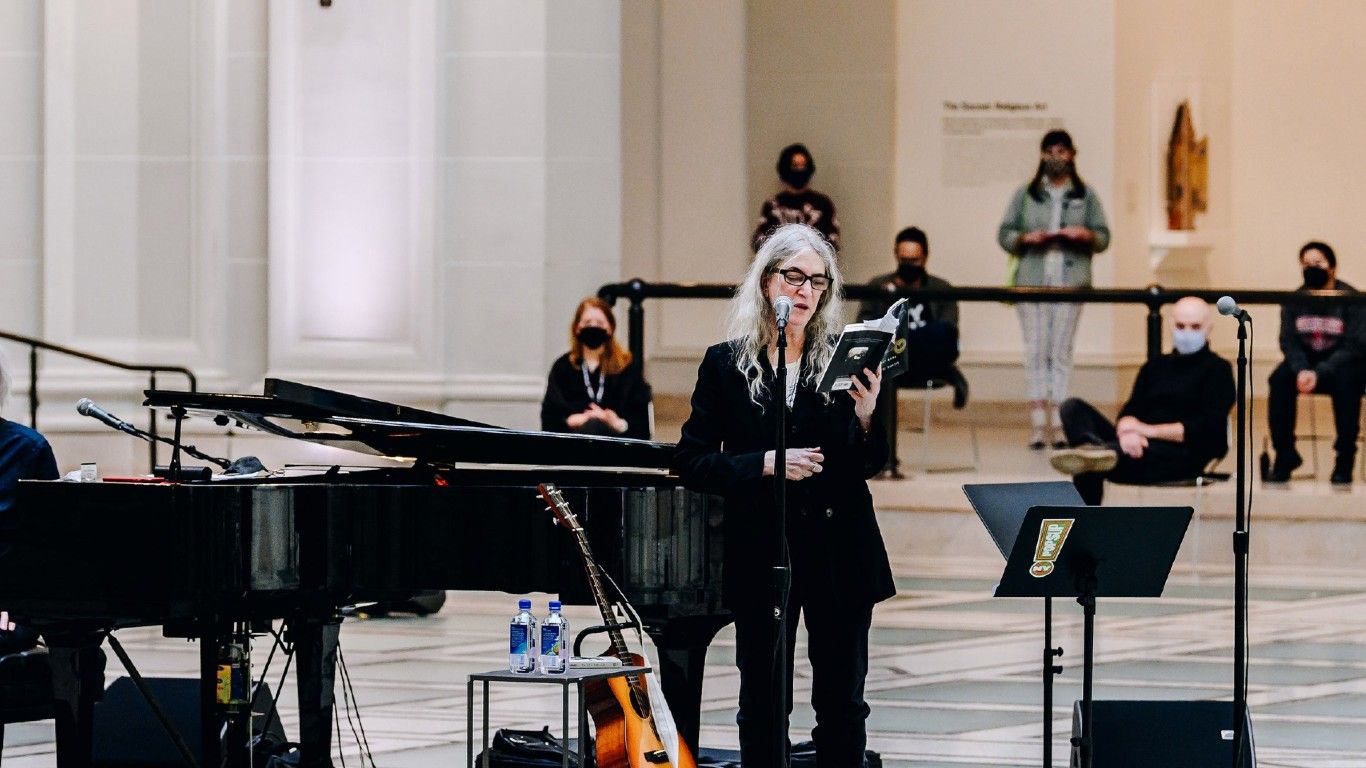 Patti Smith volvió a tocar en vivo