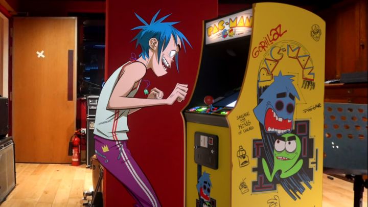 Gorillaz recuerda el PAC-MAN