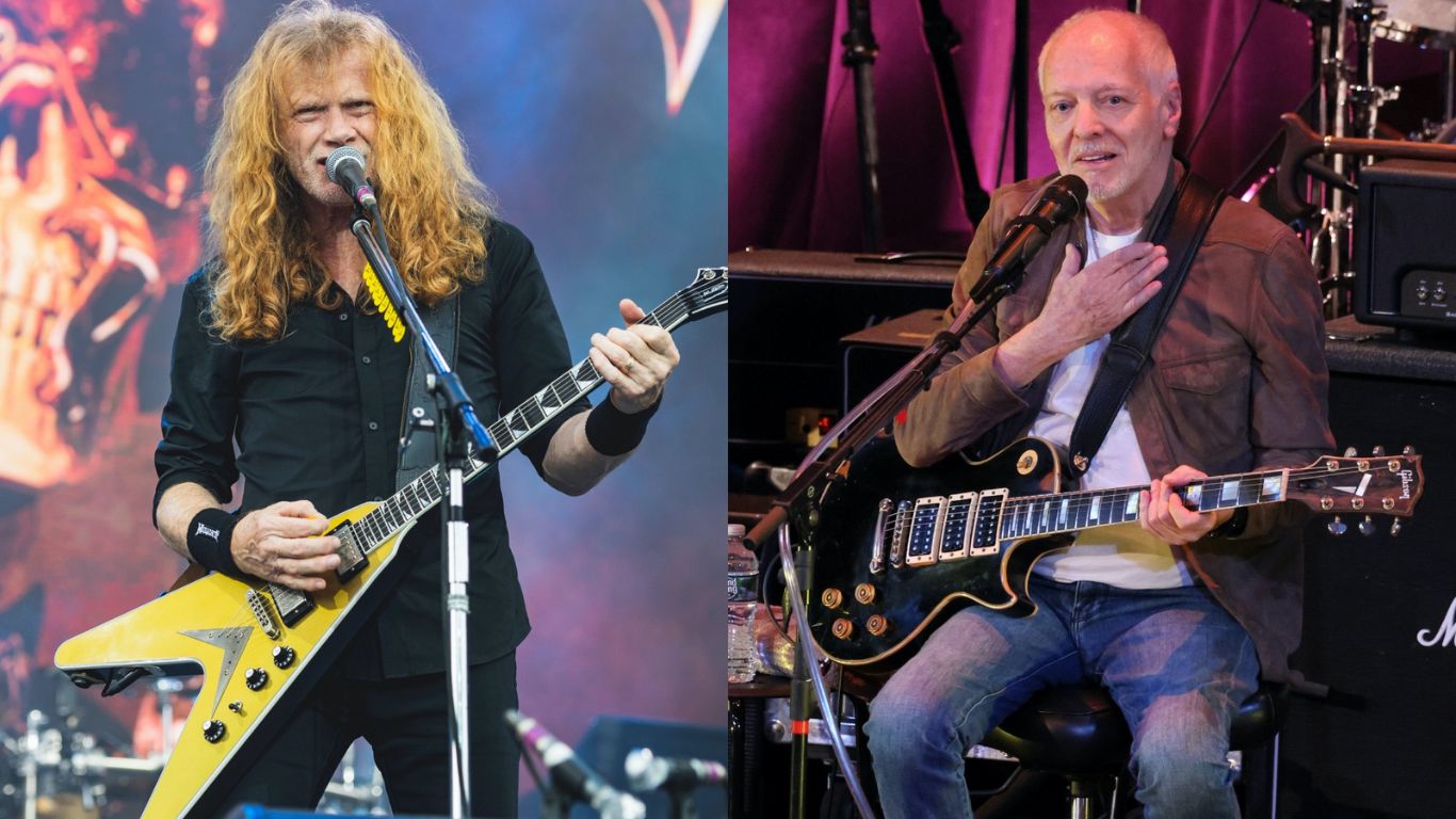 Se pudrió todo entre Peter Frampton y Megadeth