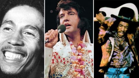Bob Marley, Jimi Hendrix y Elvis Presley rockean en la Luna