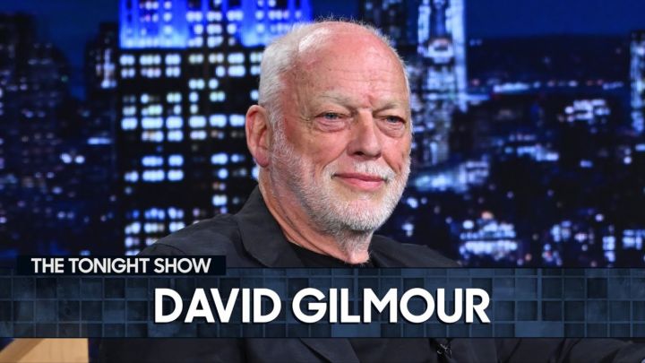 Mirá a David Gilmour en el Tonight Show de Jimmy Fallon