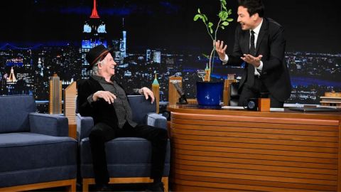 Keith Richards en lo de Jimmy Fallon: Beatles, Charlie Watts y zapada